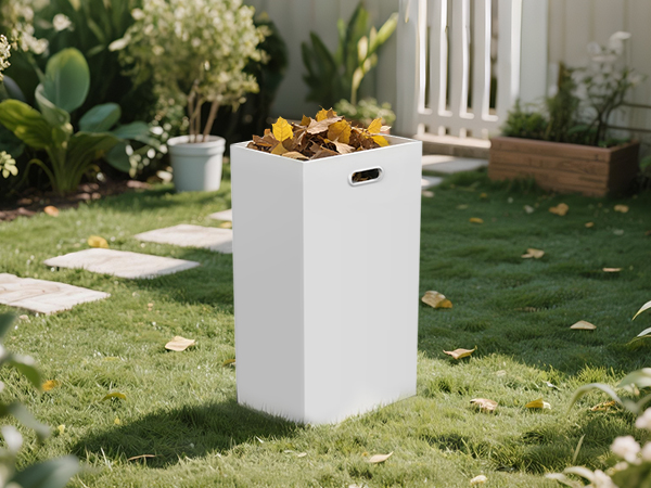 collapsible leaf bag-pop up trash can