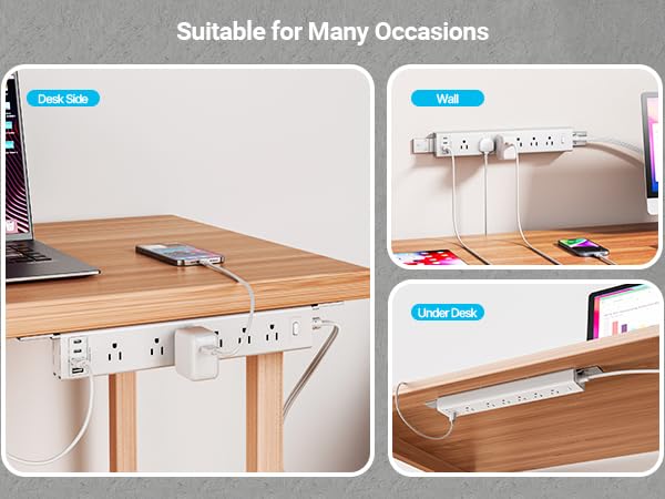 Mountable Surge Protector Power Strip