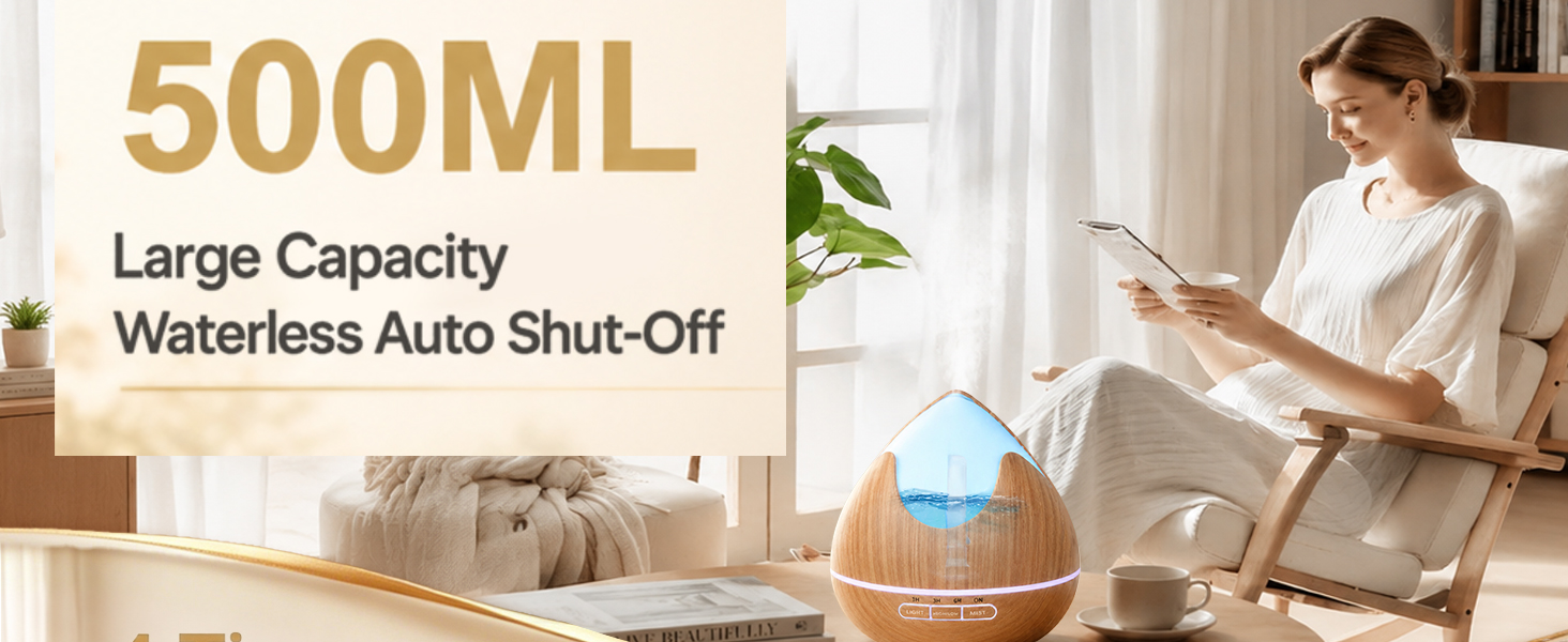 500ml Essential Oil Diffuser