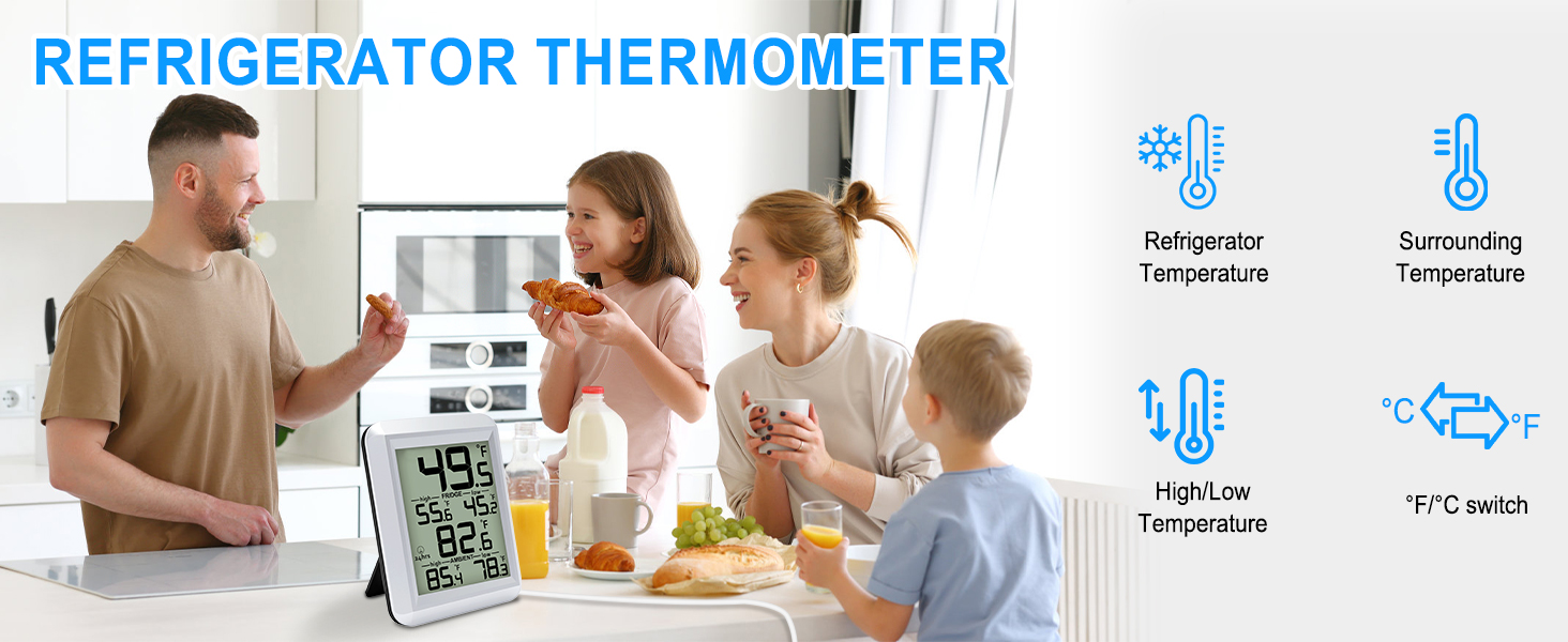 refrigerator thermometer fridge thermometer freezer thermometer thermometer for refrigerator