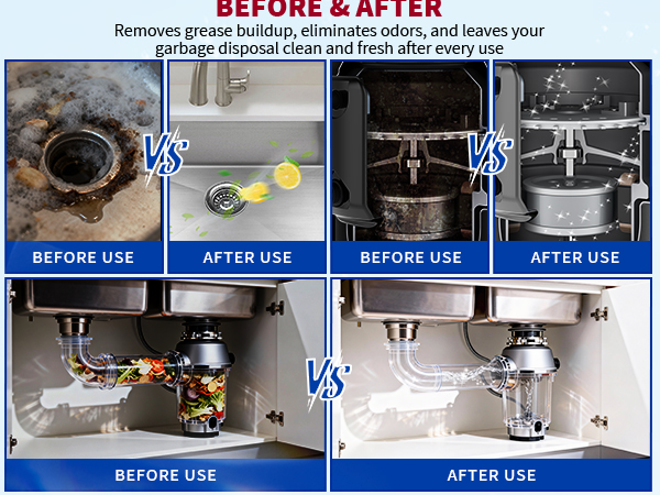 garbage disposal cleaner and deodorizer