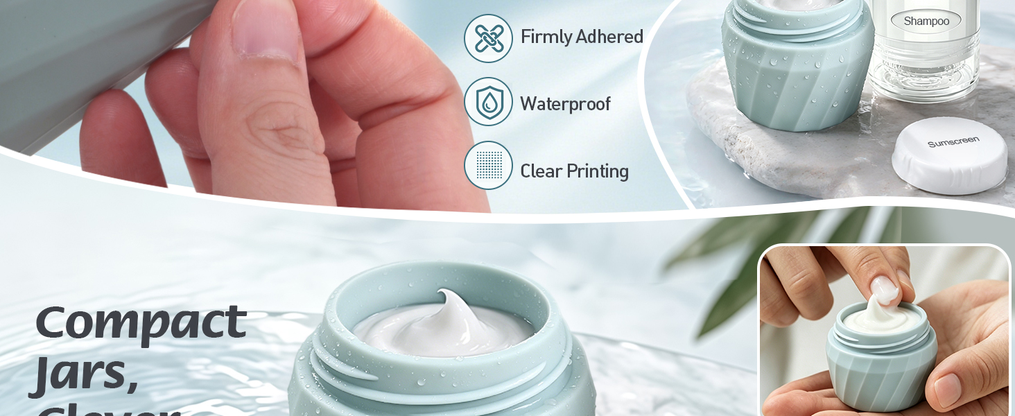 6Pcs Travel Bottles for Toiletries