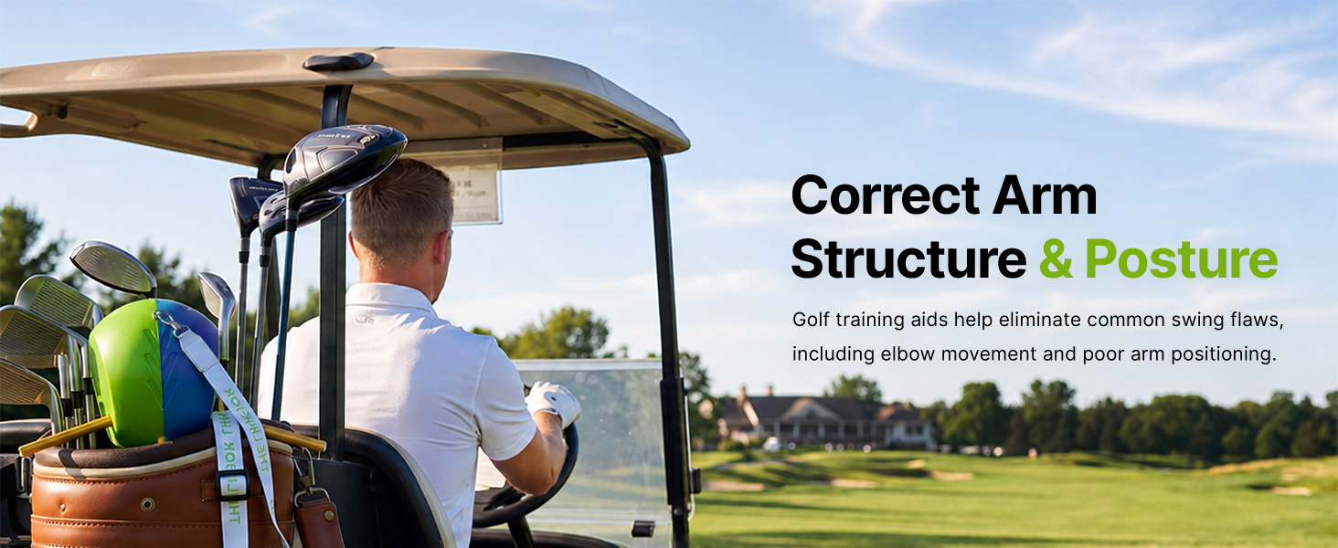 golf arm connection ball