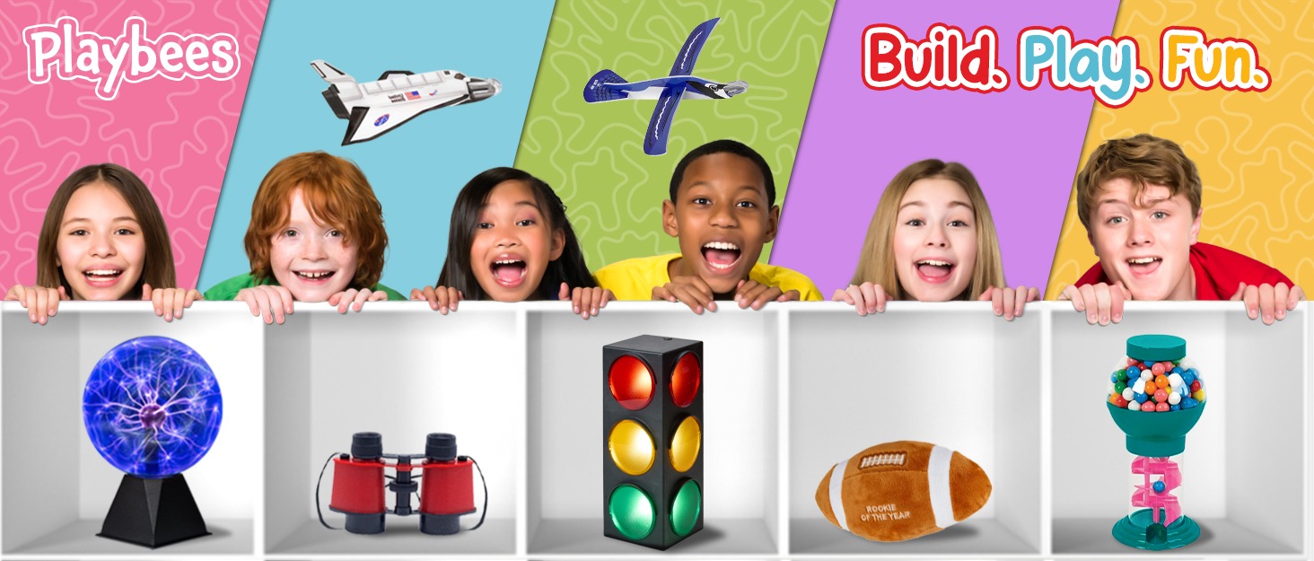 Playbees. Build, Play, Fun. Toys