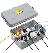 Hrensaw Large Outdoor Electrical Box(12.5x8.5x5inch),IP54 Waterproof Outdoor Outlet Covers,Weathe...