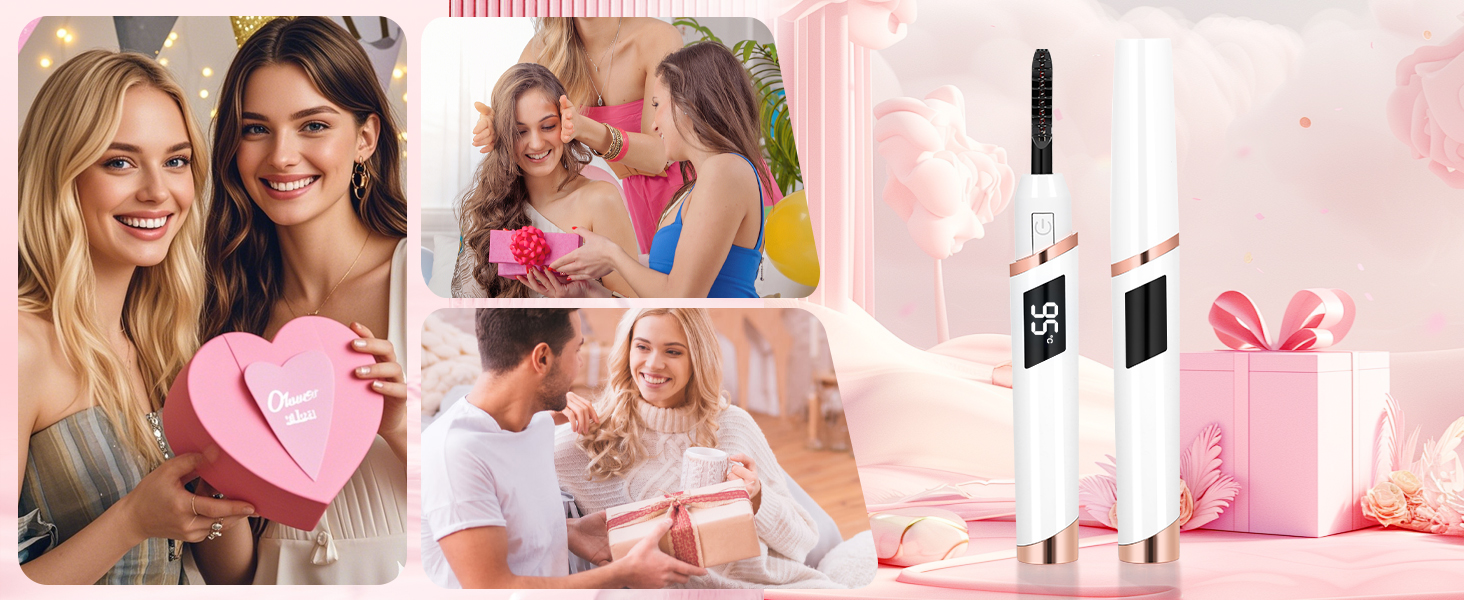Heated Eyelash Curler for Women