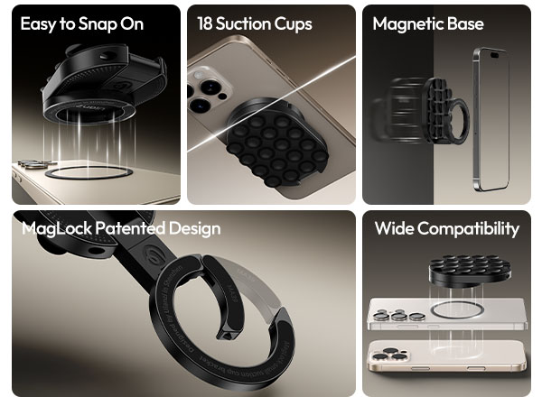 magnetic phone holder for gym