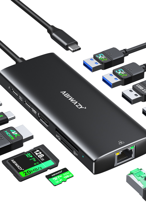 USB C to Ethernet Hub