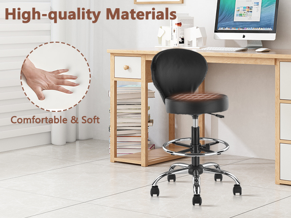 Klasika rolling work shop chairs
