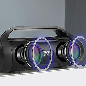 Wireless;Portable Bluetooth Boombox;Rechargeable Boom Box;Loud Stereo System;Speaker