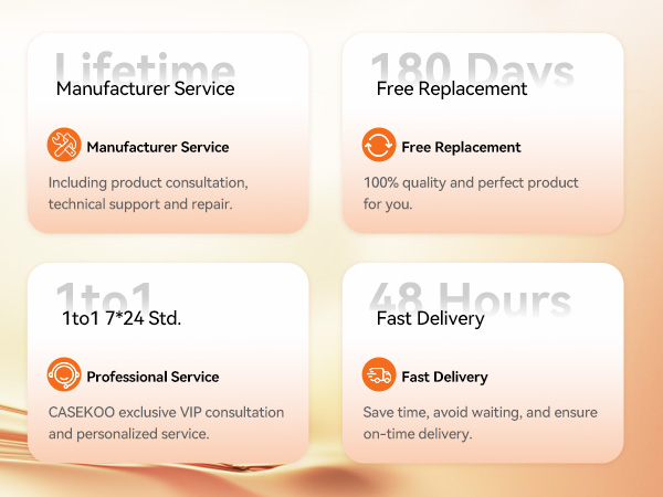 Orange for iPhone 17 Pro Case with 360 Spin Magnetic Stand Slim Polished Clear