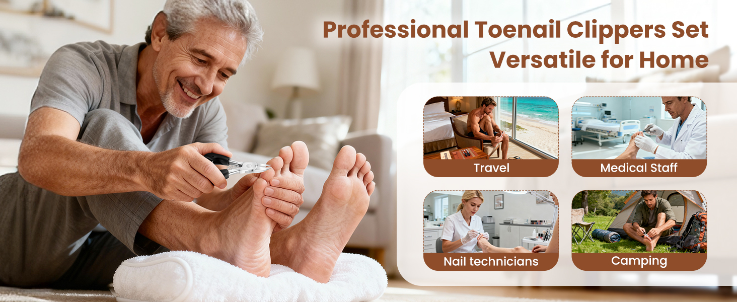 Professional Toenail clippers set