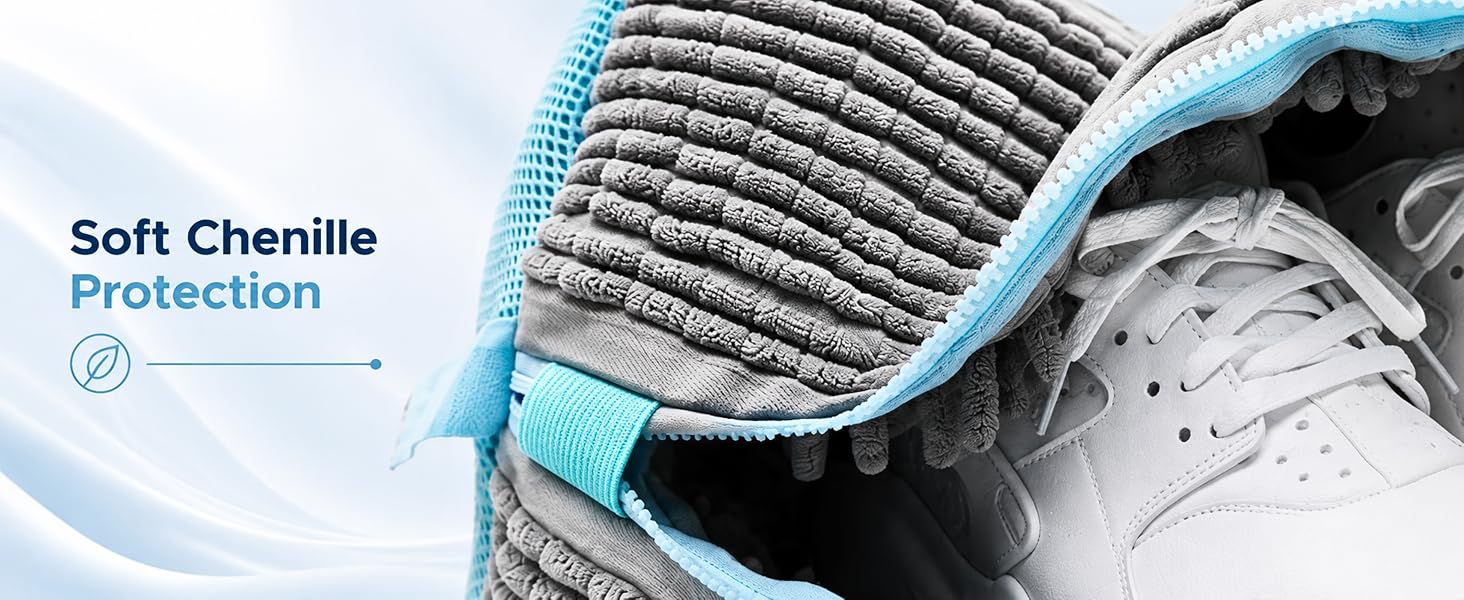 shoe washing bag