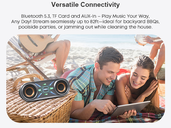 Bluetooth 5.3 Speaker with sd card