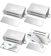 Cabinet Magnetic Catch Jiayi 4 Pack Upgrade Magnetic Door Catch with Adhesive and Screw Strong Ca...
