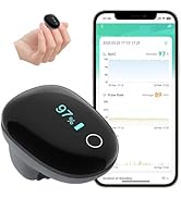 Ring Pulse Oximeter Fingertip | Continuous Oxygen Monitor Fingertip with Alarm O2 Pulse Oximeter