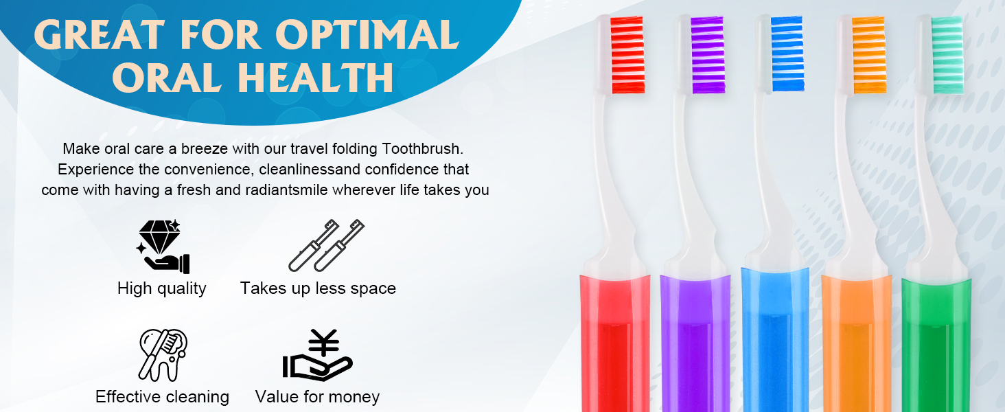 travel folding toothbrush