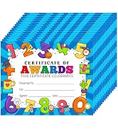 D24TIME 30pcs Certificate of Awards for Kids 8" x 10" Kindergarten Certificate of Achievement for...
