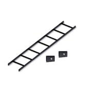 ICC Cable Runway Rack 5' Straight Section, 16-Gauge Steel, Made in USA, 2-Pack with End Splice Kit