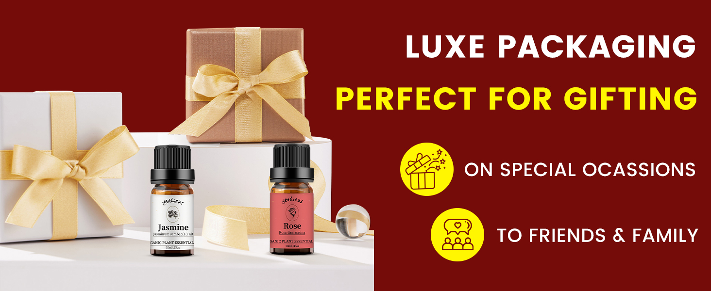 Pure Rose Jasmine Aromatherapy Oil