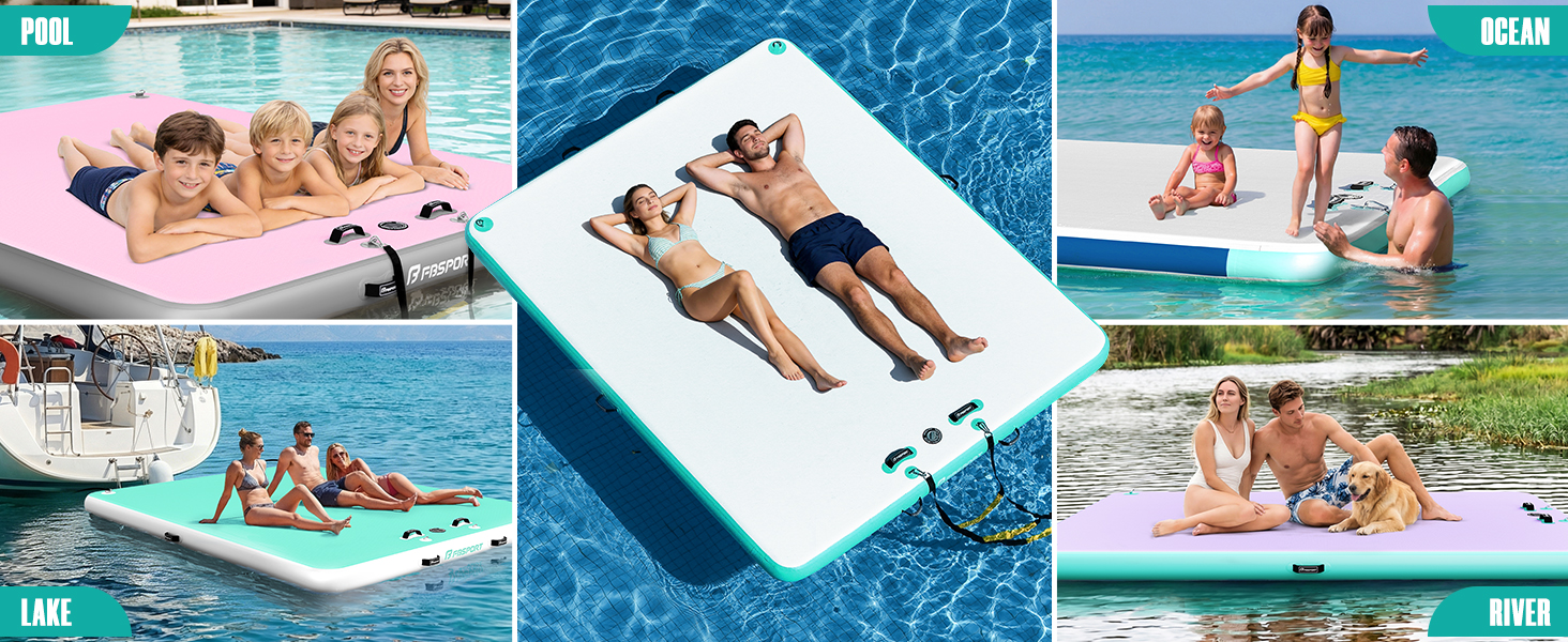 Inflatable Floating Dock