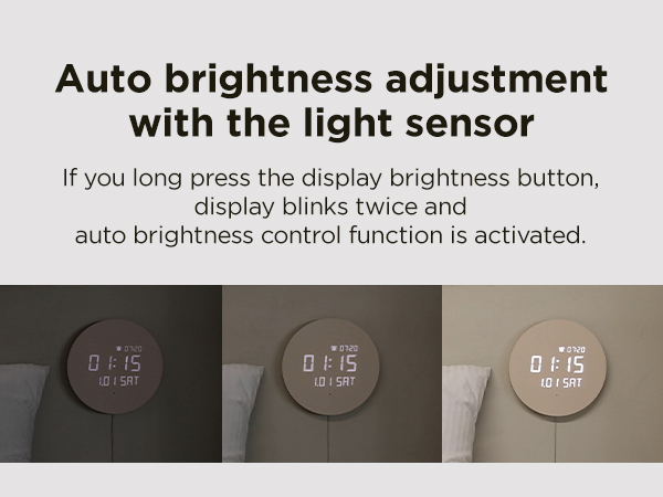 Auto brightness control