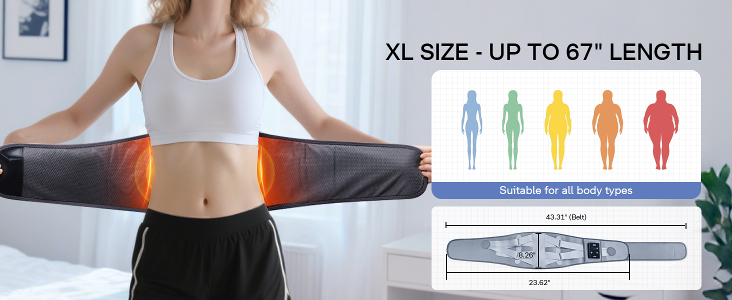 extral large heating pad