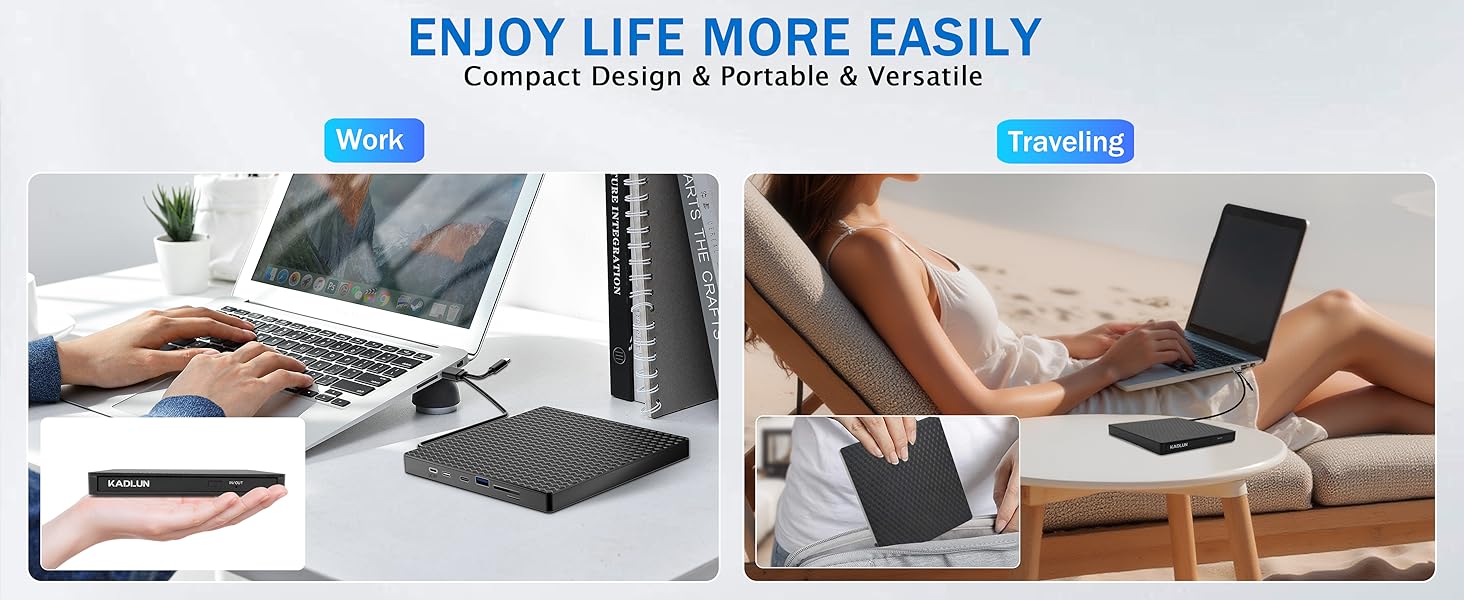 External CD DVD Drive for Laptop