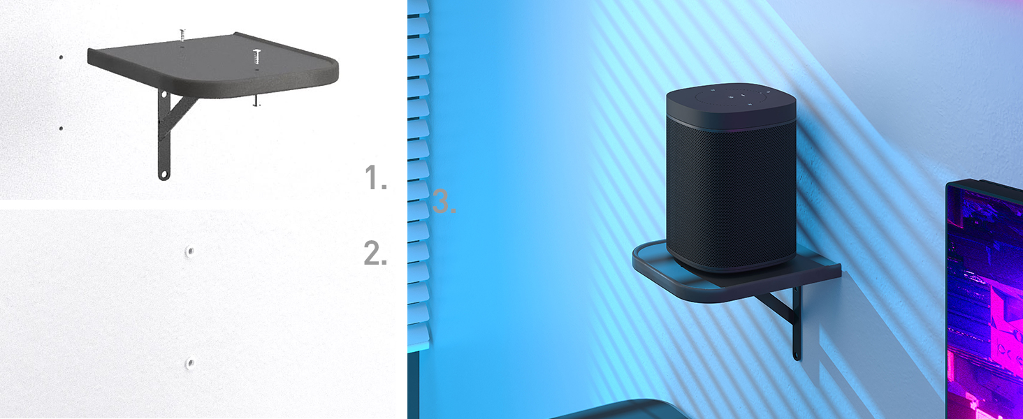 AREAJD Universal Rear Speaker Wall Mount