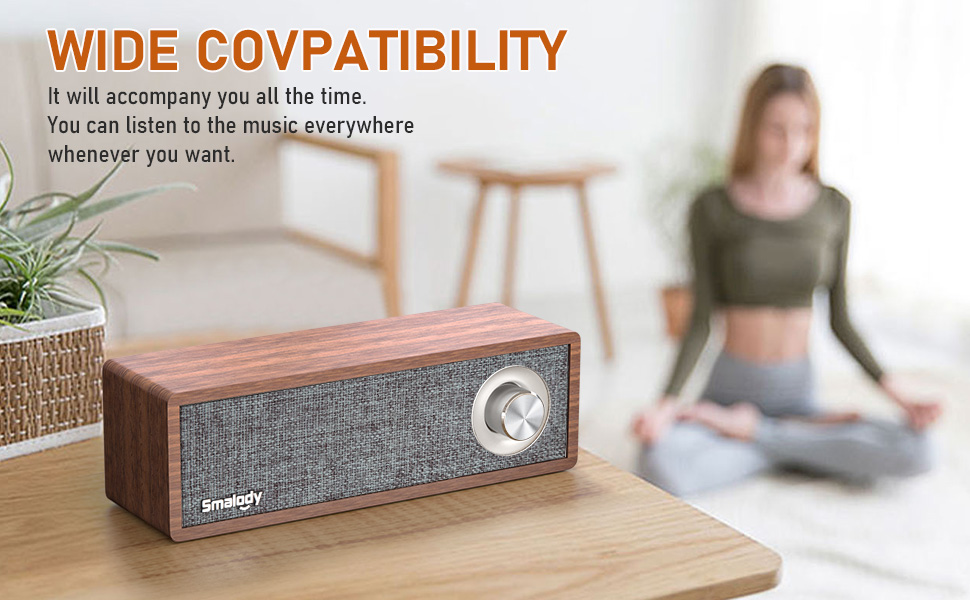 Wood Bluetooth Speaker 2