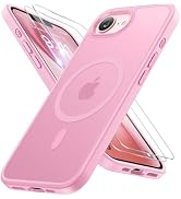 Miracase for iPhone 16e case &amp; iPhone 17e Case for MagSafe [with 2×9H+ Screen Protectors] TOP Mil...