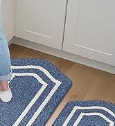 COSY HOMEER Long Kitchen Floor Mats for in Front of Sink Super Absorbent Kitchen Rugs and Mats 24...