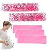 Reusable Perineal Ice Packs for Postpartum &amp; Hemorrhoid Pain Relief, Hot &amp; Cold Pack for Women Af...