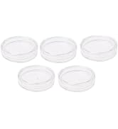 5Pcs Transparent 38.6mm Round Acrylic Coin Case Storage Box Capsule Container Storage Box, Coin C...