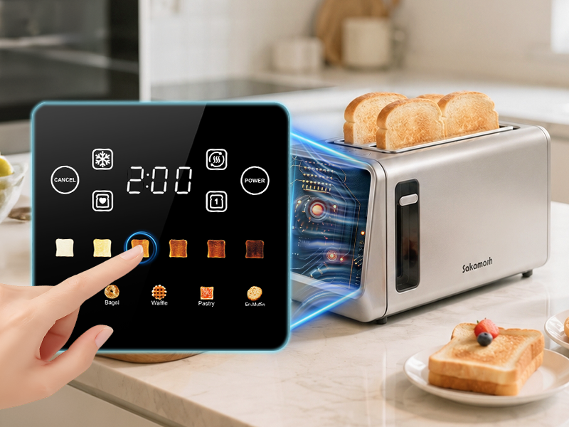 touch screen toaster