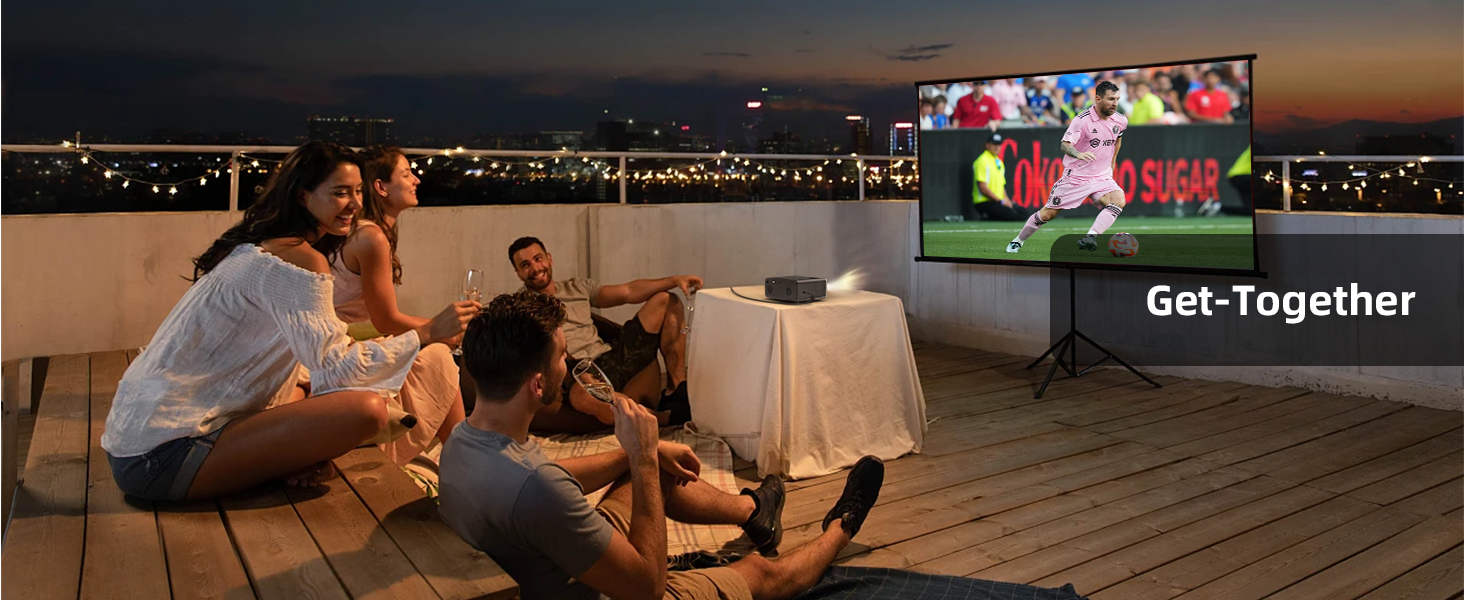 GC666 Projector Bluetooth wifi 4k