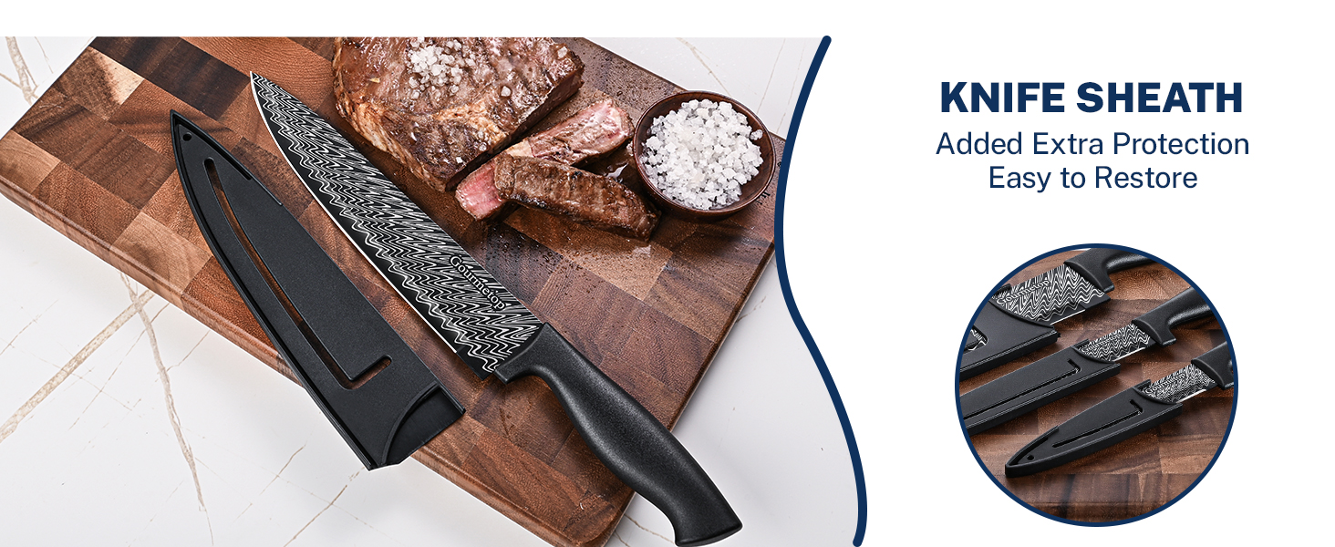 kitchen knife set 3 pcs knives
