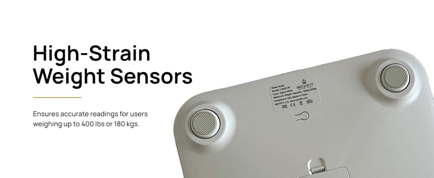 INEVIFIT Premium Bathroom Scale - I-SS001S - Premium A+