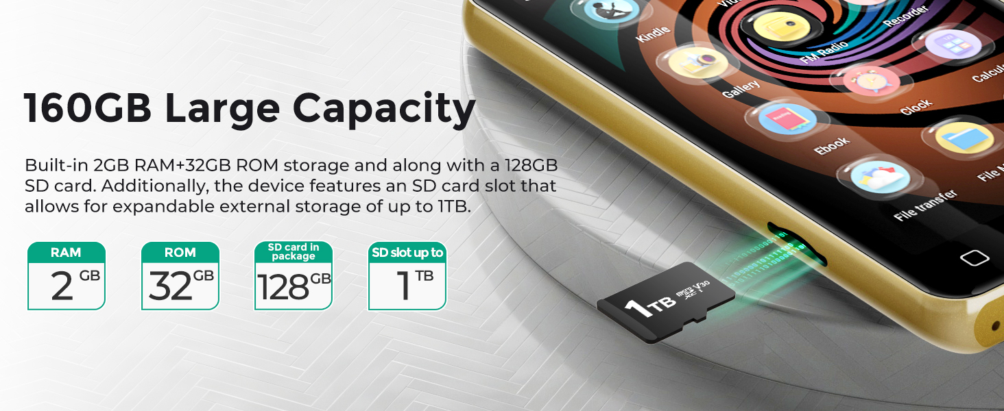 mp3 player with bluetooth and wifi