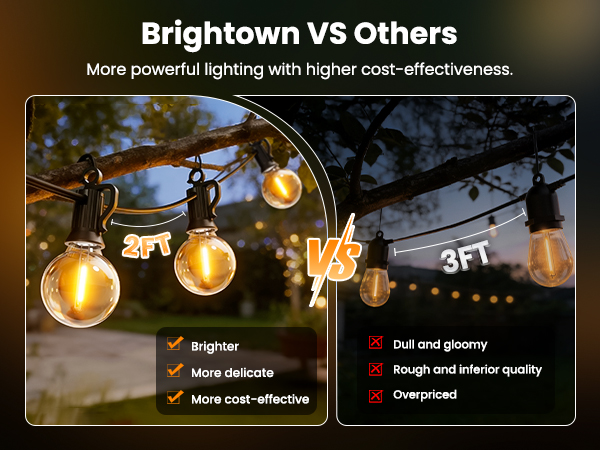 solar string lights for outside