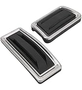 Car Foot Treadle Car Foot Board 2pcs Accelerator Brake Pedals Foot Rest Aluminum Alloy Modificati...
