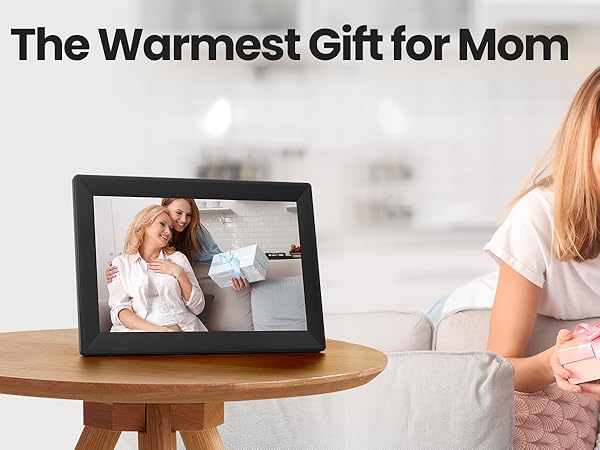 Uhale 10.1inch Digital Picture Frame WiFi Smart Touch Screen Digital Photo Frame