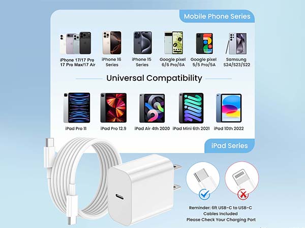 iphone 17 charger fast charging
