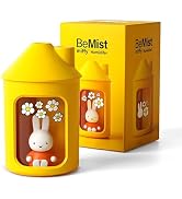Mipow x Miffy BTA700M Cool Mist Humidifier for Bedroom With Night Light, 450ML Double Spray for N...