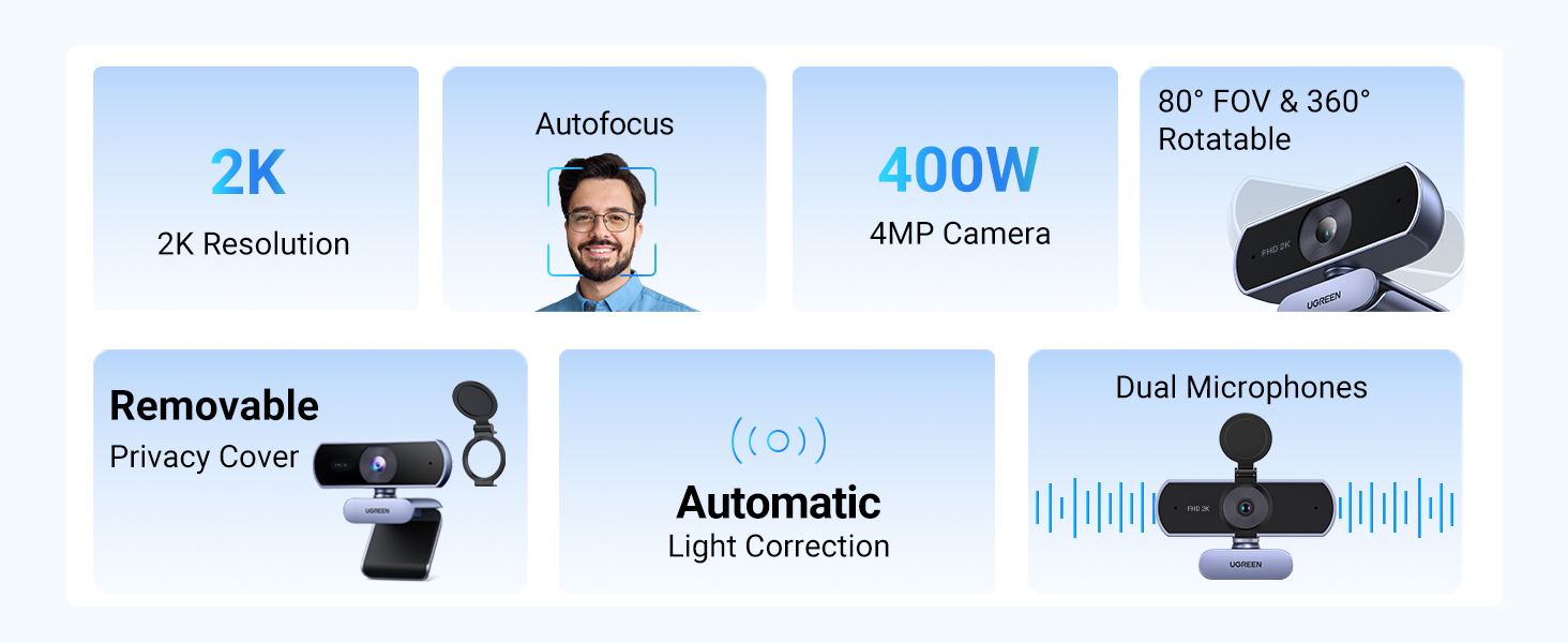computer accessories webcam 2K