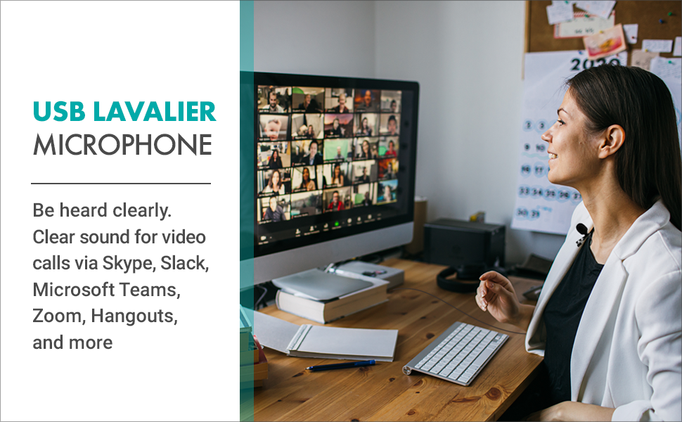 USB Lavalier Microphone