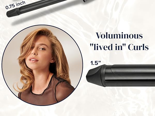 Bio ionic Pro Styling Iron for office curls