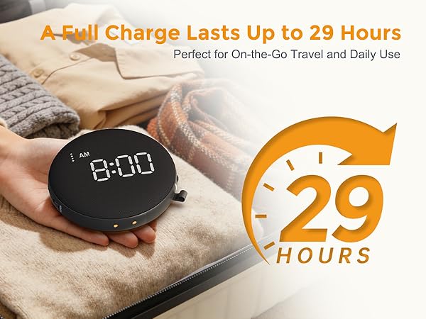 alarm clock bed shaker extra loud alarm clocks cordless alarm clock dimmable alarm clock