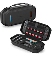 JUSPRO Carrying Case for Nintendo Switch 2, Hard Shell Travel Case with Large Storage for Console...