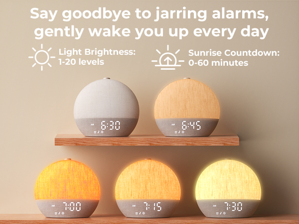 Sunrise Alarm Clock
